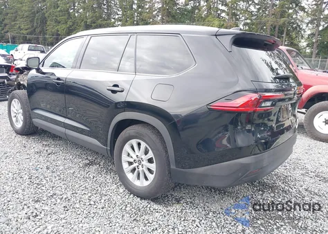 2024 Toyota Grand Highlander Hybrid Xle z USA, uszkodzony, nr VIN 5TDACAB58RS014197
